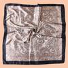 90*90cm Floral Print Square Scarf For Women Soft Shawl Neckerchief Head Hijab Paisley Headband Foulard Bag Ribbon Bandana Ladies