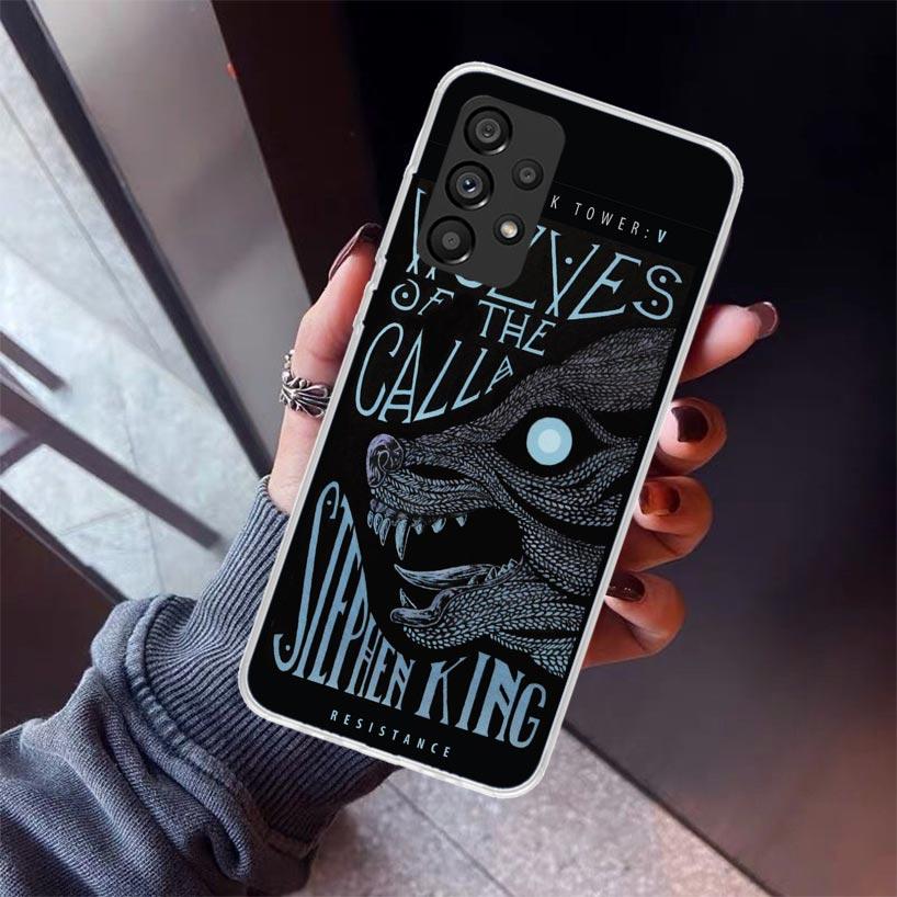 Stephen King The Dark Tower Phone Case For Samsung Galaxy A52 A51 A50S A32 A22 A12 A02S A72 A71 A31 A70 A30S Note 20 Ultra 10 Pl