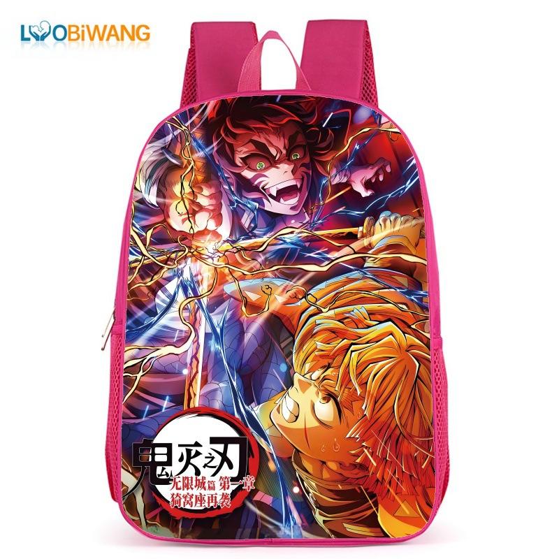 Demon Slayer Cartoon Printed Shoulder Bag