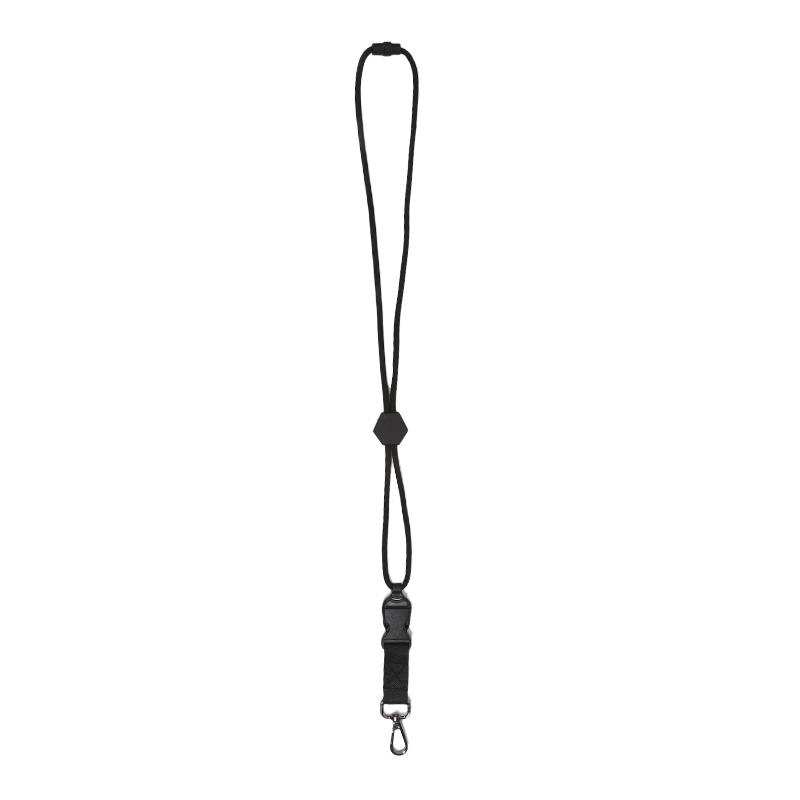 Heavy-Duty Hexagonal Adjustable Metal Hook Round Rope Strap Safety Buckle Removable Buckle Hanging Neck Employee Business Card Holder