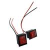 KCD4 Rocker Switch for Agricultural Machinery Sprayer - Two-Pin CCC Certified.