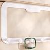 Simple Creative Door Hanger No Trace Adhesive Hooks Sturdy Over Door Hanger for Clothes Towels and Accessories