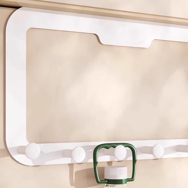 Simple Creative Door Hanger No Trace Adhesive Hooks Sturdy Over Door Hanger for Clothes Towels and Accessories