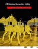 LED Christmas Deer and Cart Outdoor Decorative Lights