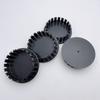 4pcs ABS Universal 66mm 55mm Blank No Logo Emblem Car Wheel Center Caps Wheel Hubcaps Rim Center Dust Cover Hub Accessories