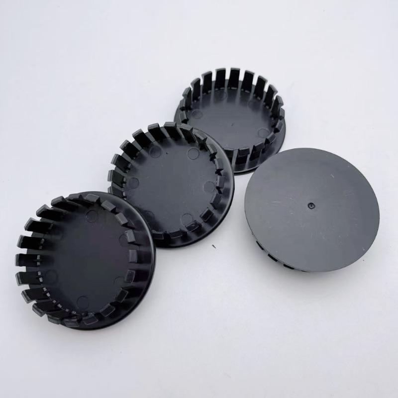 4pcs ABS Universal 66mm 55mm Blank No Logo Emblem Car Wheel Center Caps Wheel Hubcaps Rim Center Dust Cover Hub Accessories