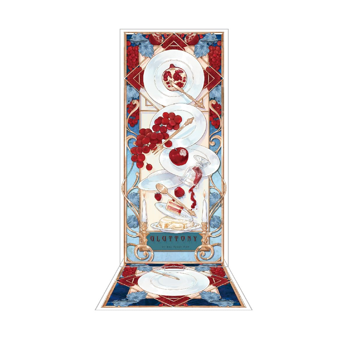 

Рамка для дисплея серии «Семь смертных грехов» Чревоугодие