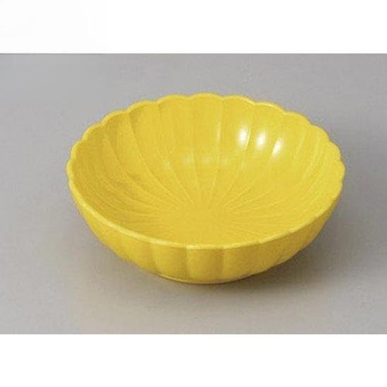 

Набор из 3 желтых АБС-мисок Хризантема Шокадо x Лакировка для японской японской коммерческой (большой) [11.4 3.6см] [Смола, Рестораны, Рёкан,