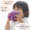 Chaol Ring Ball with Bell years old Grape Good Toy 2022 Award Educational toy First toy Baby Toy Present Gift Washable Soothing to touch cloth S11027
