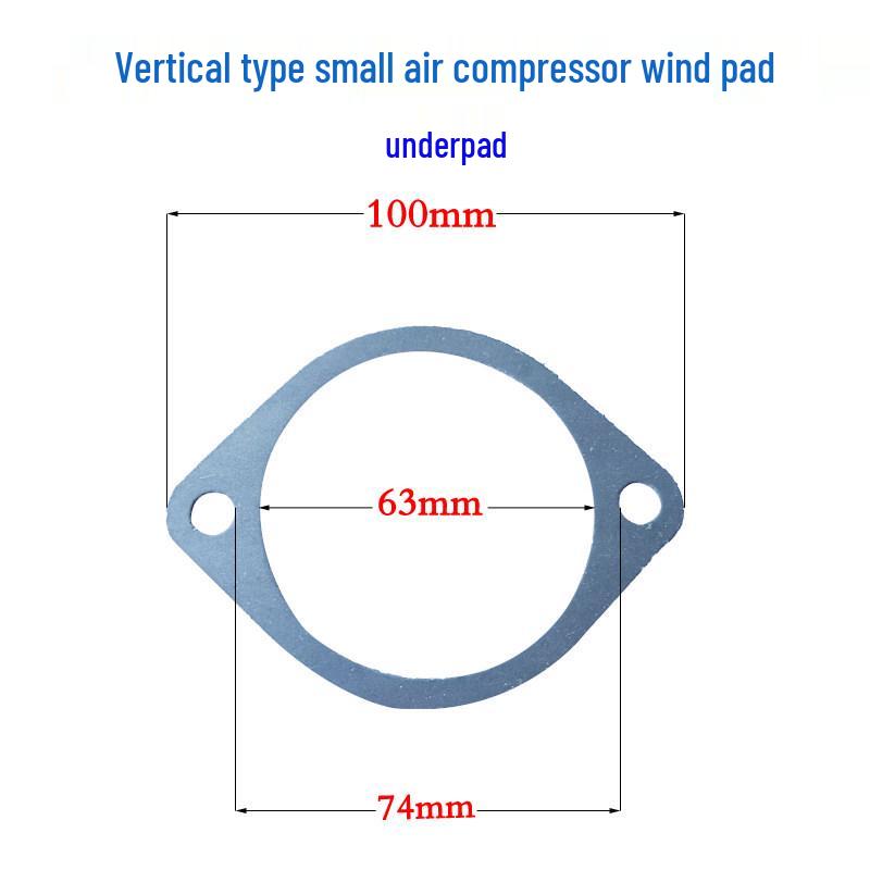 Ribao Air Compressor Piston Accessories: Paper Gasket, Cylinder Head, Liner, Asbestos Sealing Gasket