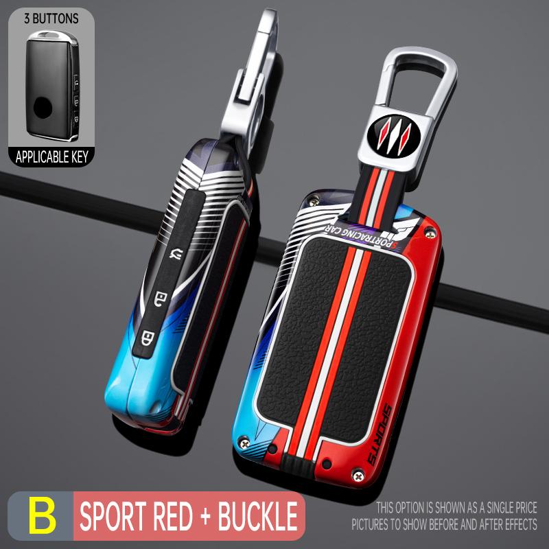 

Interior Mouldings Racing style Car Remote key case cover shell For Mazda 3 Alexa CX30 CX-4 CX5 CX-5 CX8 CX-8 CX-30 CX9 CX-9 Pro