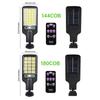 Solar Street Lights Outdoor, Solar Lamp With 3 Light Modes Waterproof Motion Sensor Security Lighting for Garden Patio Path Yard