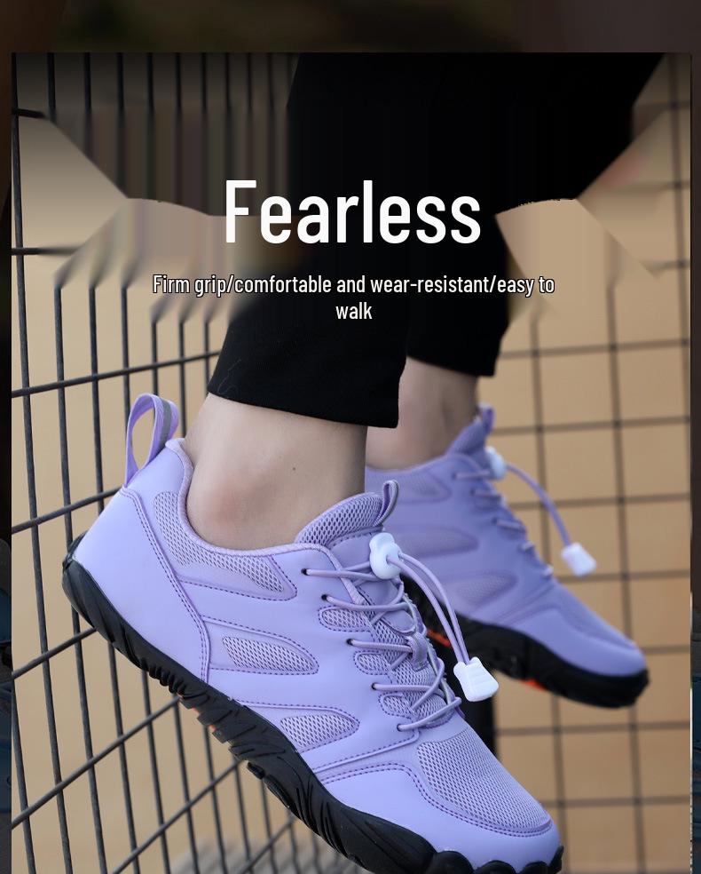 2025 Summer Wear-Resistant Outdoor Hiking & Five-Finger Breathable Trekking, Climbing, Cycling, Swimming, Wading Shoes