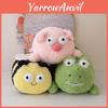 Adorable Plush Animal Dolls In Bee Frog Pig And Unicorn Designs For Kids Gifts