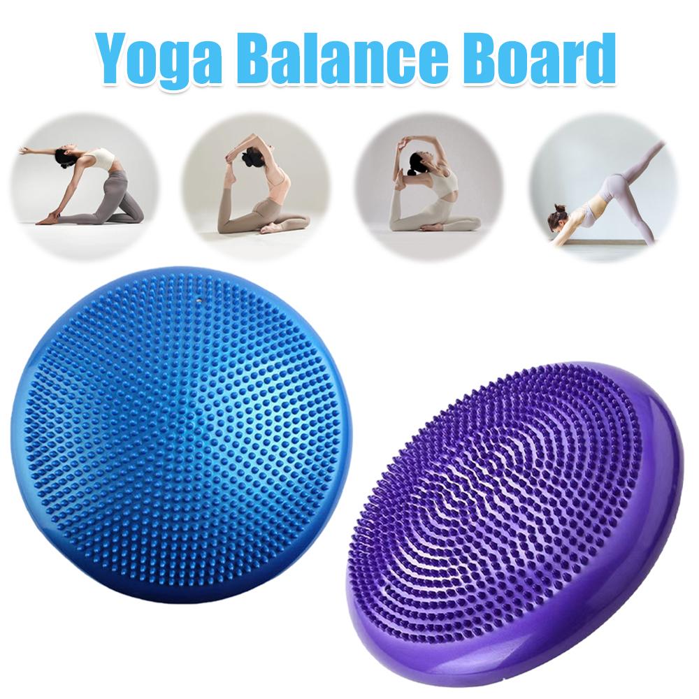 Soft Yoga Balance Board for Home Fitness and Exercise Accessories with Non Slip PVC Material Ideal for Yoga and Balance Training