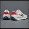 Men's 2025 White Genuine Leather Sneakers - Non-slip, Wear-resistant, Breathable, Deodorant, Fashionable German Trainer Shoes for Autumn.