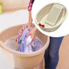 Washboard Basin for Hand Washing Clothes Portable Convenient Household Sturdy Washtub Laundry Tub