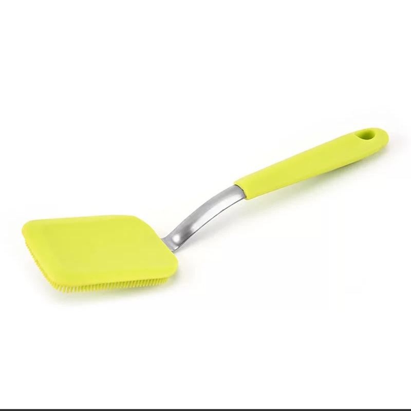 Silicone Dish Scrubber & Kitchen Cleaning Brush Set