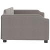 Daybed Taupe 100x200 cm Fabric