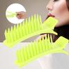 2Pcs Hair Styling Clip Barber Sectioning Hairpin Partition Clip Hairgrip Fluorescent Green