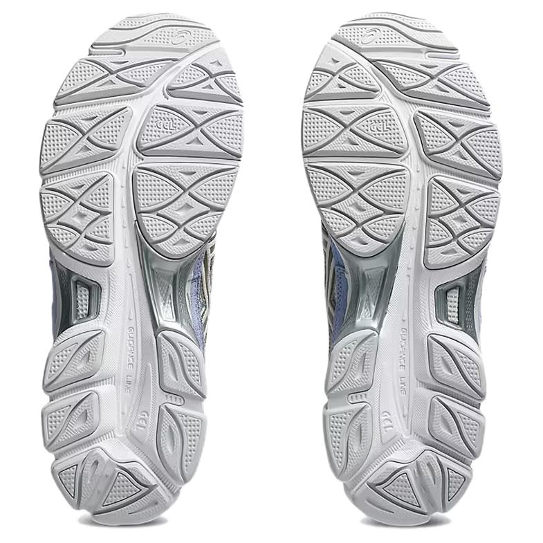 Asics GEL NYC Abrasion Resistant Low top Running Shoes Unisex White Blue 1203A953-100