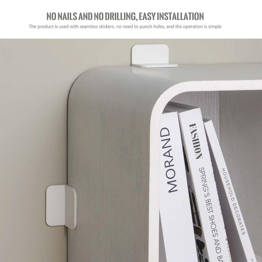 1/2/4Pcs Anti-falling Device Cabinet Anti-tip Holder Anti-dumping Clapboard