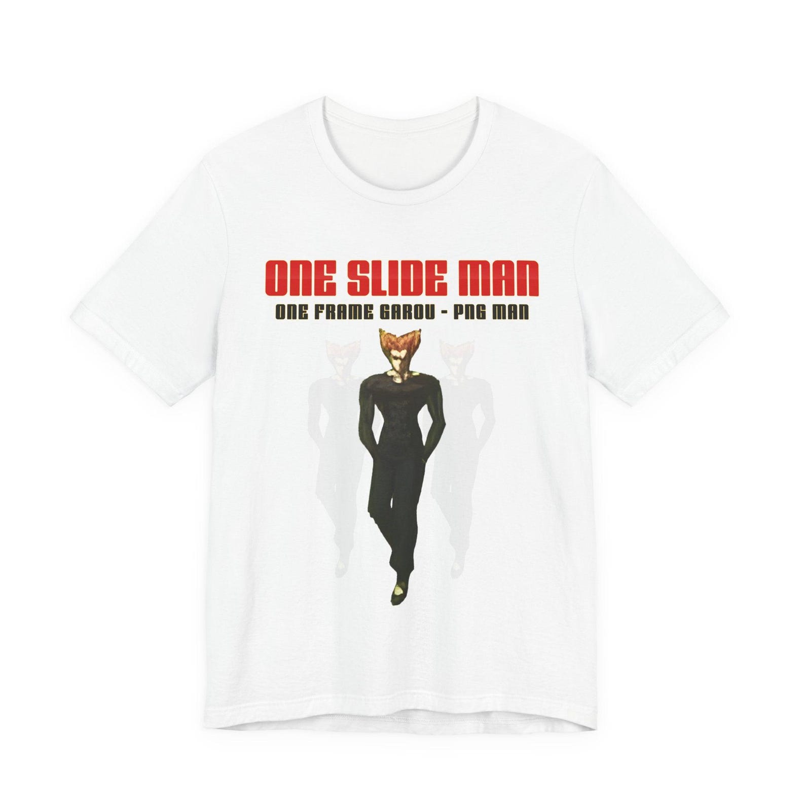 One Slide Man Graphic Tee – Anime Humor, Parody Shirt 2XL