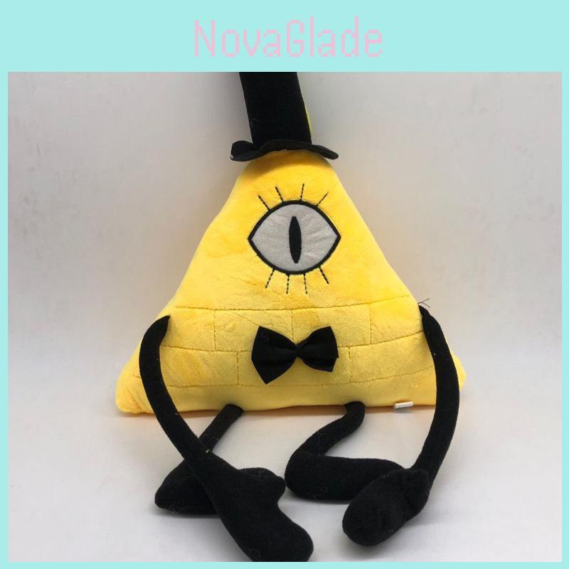 Collectible Bill Cipher Cartoon Plush Toy Doll 28cm Soft And Stuffed