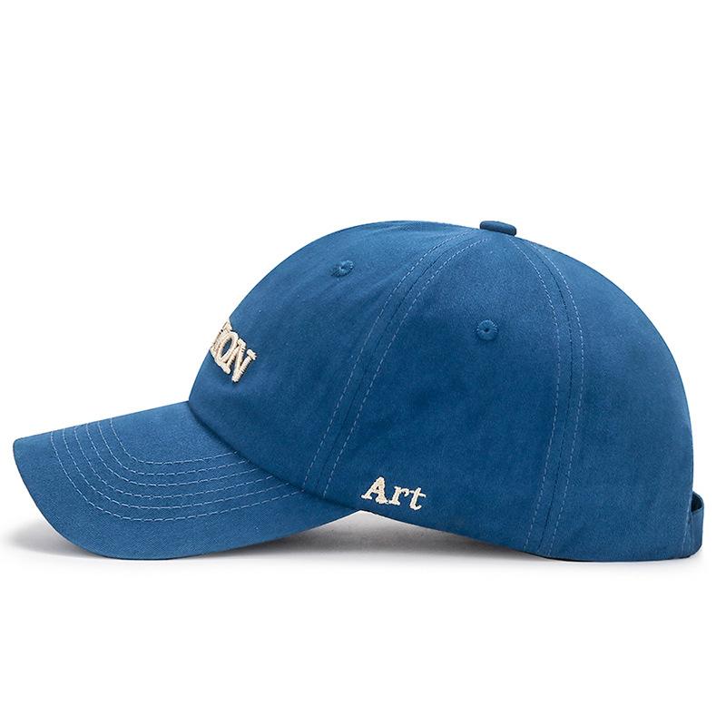 Soft-top Baseball Hats for Men and Women Trendy Sun Protection and Shade Three-dimensional Embroidered Baseball Hats