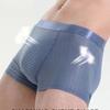 Men's Hip-Lifting Boxer Briefs Hip, Men's Butt Padded Underwear Mesh Boxers