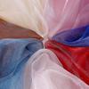 Shiny Glitter Organza Fabric 1m/20m*140cm Fluorescent Organza Fabrics  Stage Wedding Decor