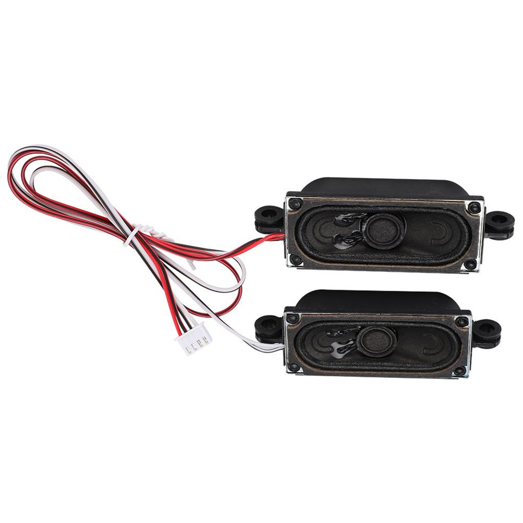 2Pcs 4 Ohm 5W TV Box Speaker Loudspeaker Sound Amplifier Unit for LCD TV Advertising Player