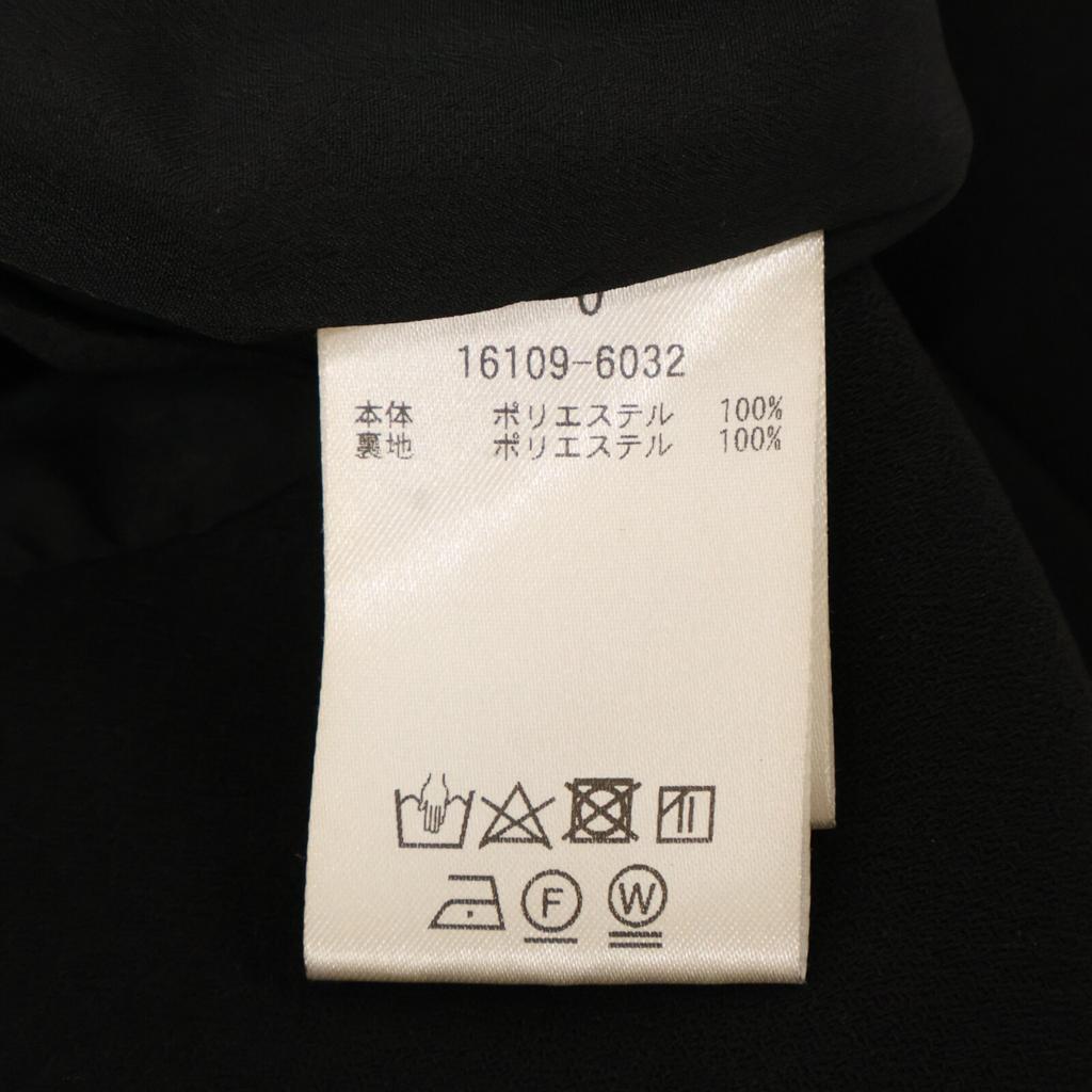 CLANE 16109-6032 23AW Black High-Waisted Straight Maxi Skirt Skirt O blackUsed