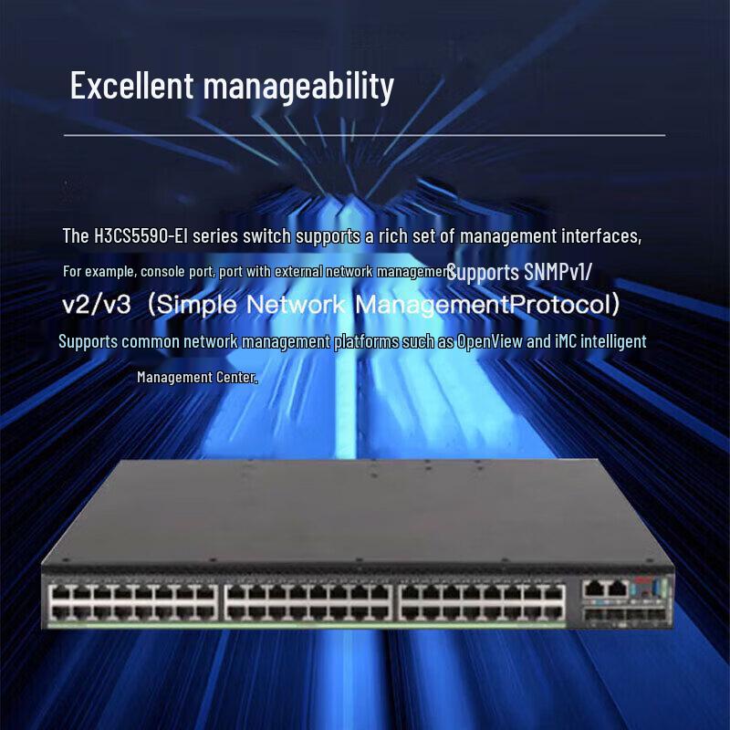 H3C LS-5590-48T4XC-EI-H3 Network Switch