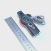 7-in-1 LED Light Survival Whistle with Thermometer & Compass