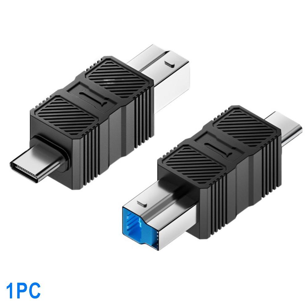 

Fast Charging USB-B to Type-C Converter 5Gbps Printer Connector USB-B 3.0 Adapter Monitor USB-B to USB-C Male