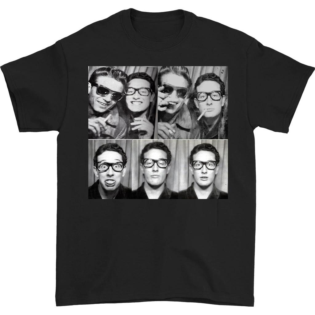 Buddy Holly Memories Men T-shirt Black All Sizes XA196 S разноцветный
