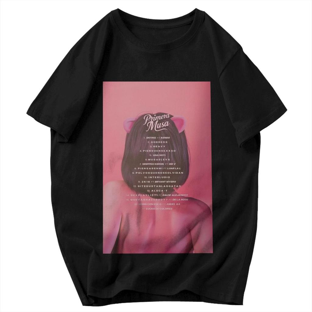 Men T Shirt Rapper Omar Courtz Primera Musa 2026 Graphic Unique Y2K Graphic Short Sleeve Unisex Tops T Shirts