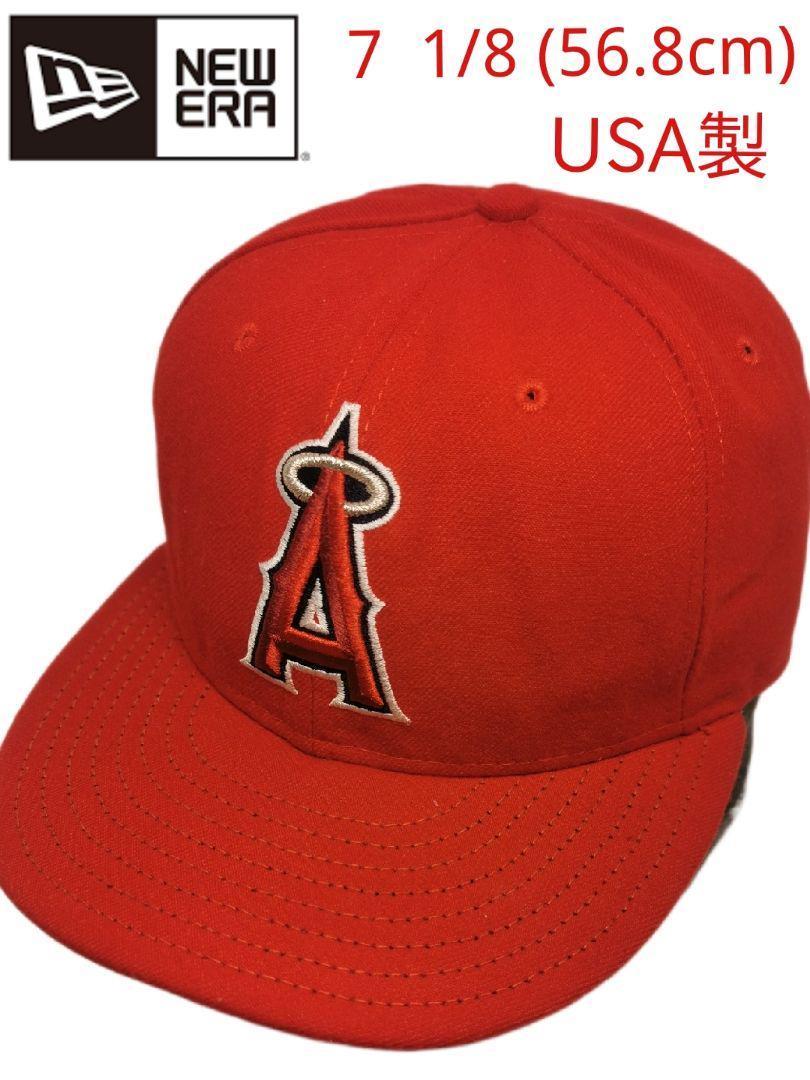 

[USED] New Era Angels 59Fifty Cap, Made in USA