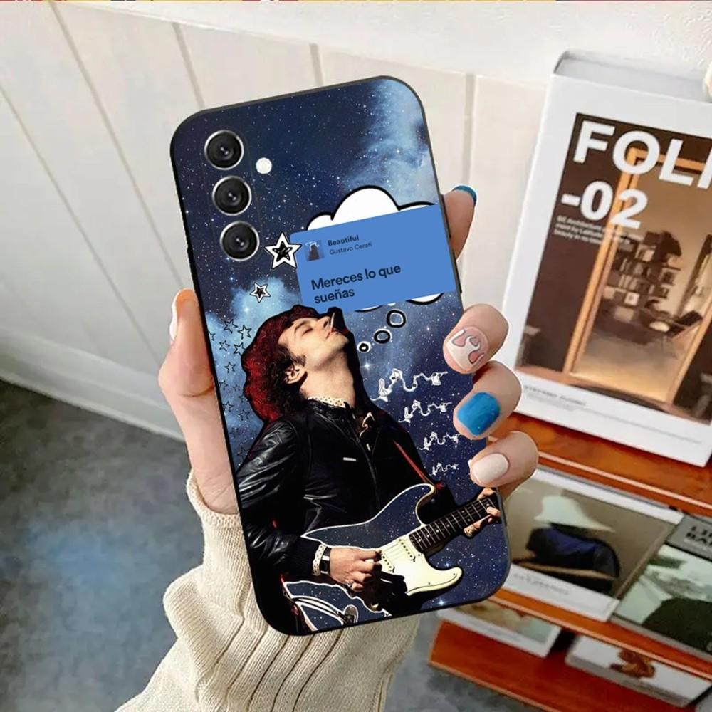 

Gustavo Cerati Soda Stereo Phone Case For Samsung Galaxy A13,A21s,A22,A31,A32,A52,A53,A71,A80,A91 Soft Black Shell Samsung a72