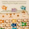 Montessori Alphabet Fishing Toy Set Magnetic Number Fishing Game Toys  Birthday Gift