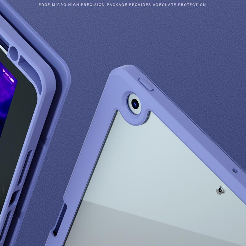 Akrylové chytré pouzdro na tablet pro OPPO Realme Pad Mini 8,7 palce 2022 s držákem na tužku, chytré pouzdro