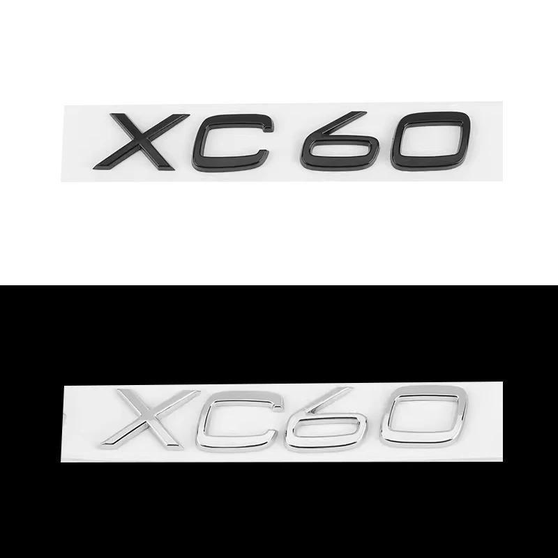 Car Audio Decorate 3D Aluminum Badge Emblem Stickers For VOLVO XC90 XC60 V40 V60 S60L Rear Logo Volvo Logo T4 T5 T6 B3 B4 B5 B6