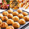 220V 18 Holes Chibi Maruko Baking Machine Household Electric Takoyaki Maker Octopus Balls Grill Pan Professional Cooking Tools