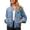 Women's European & American Patchwork Denim Cardigan - Spring/Fall 2025 Collection
