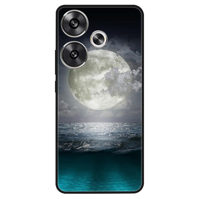 For Xiaomi Poco M6 4G Case Shockproof Soft Silicone TPU Bumper for Poco M6 4G Cover PocoM6 4G 2024 Lovely Luxury Cartoon Fundas