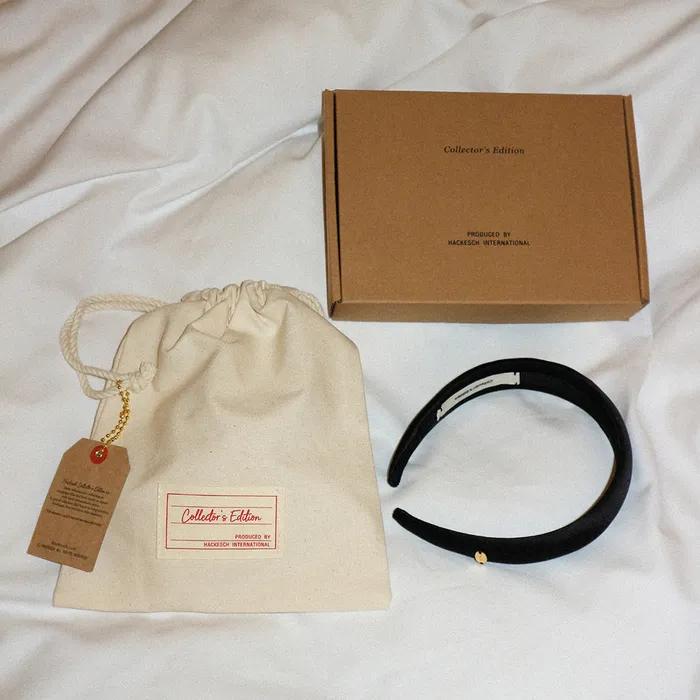 Silk Headband_Black