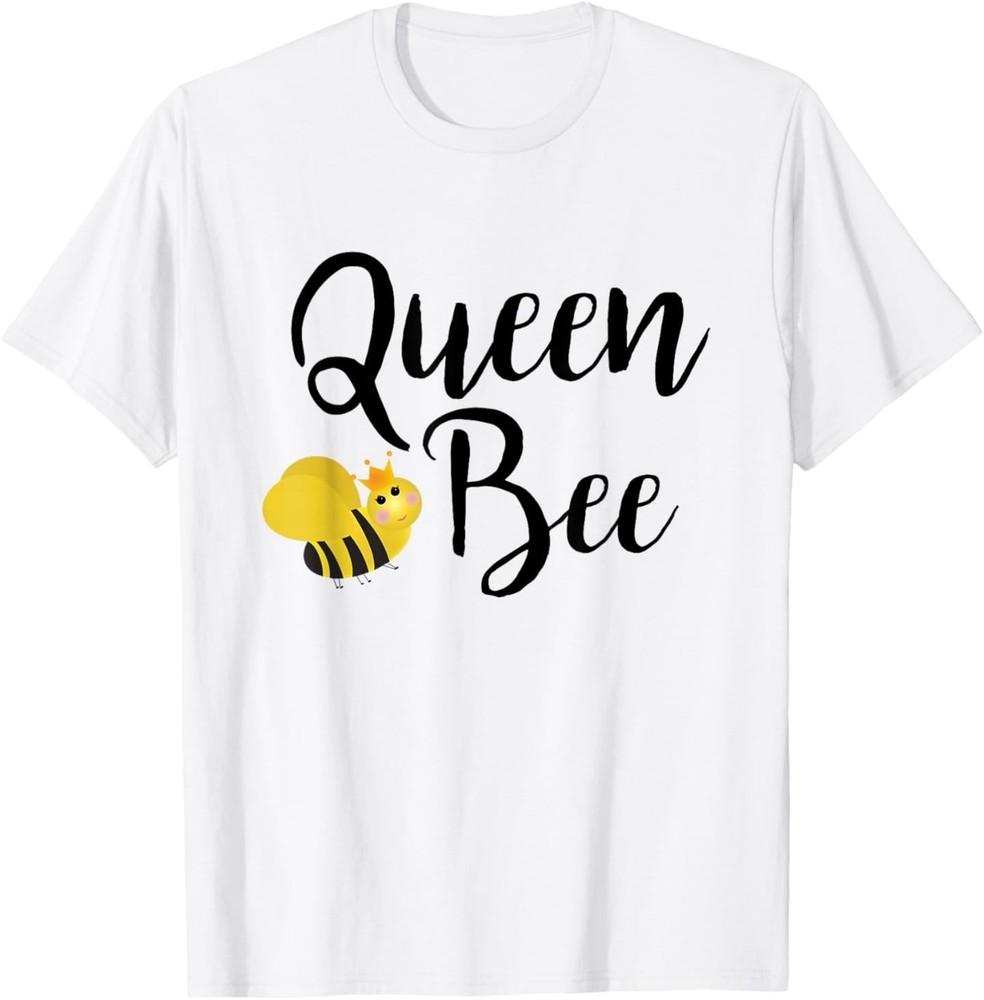 

Queen Bee Fun Beehive Cute Beekeeping Gift T-Shirt 2XL