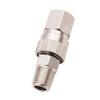 High Pressure 8mm Quick Connect Release Disconnect Coupler Fitting Male Female 1/8inch NPT Thread Fitting Accessories