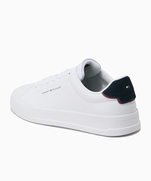 Tommy Hilfiger Th Court Leather Sneakers - White (T52F1Ars010Mt10Ld)